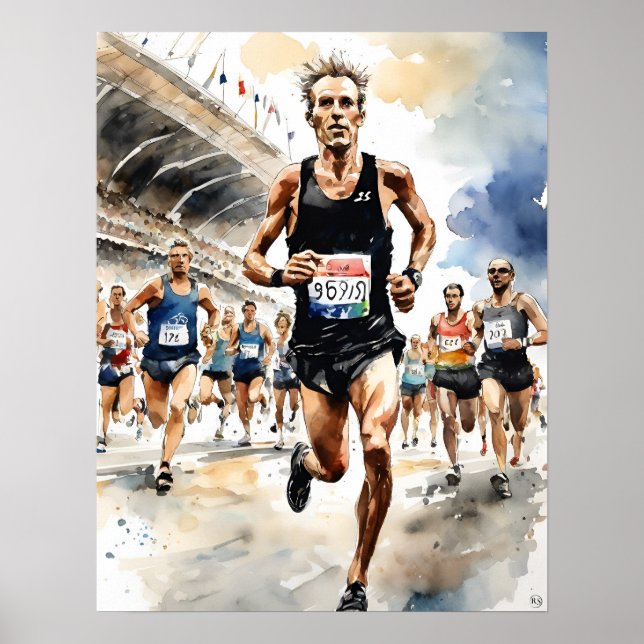 Impresión de arte de Marathon Man (Frente)
