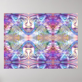 Impresión de arte de mariposa soñadora