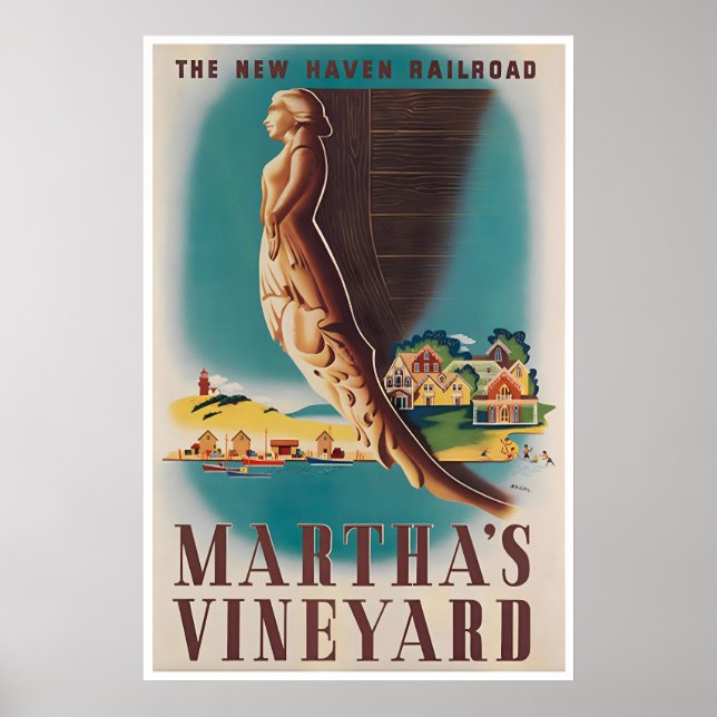Impresión de arte de Martha's Vineyard de Ben Naso (Frente)