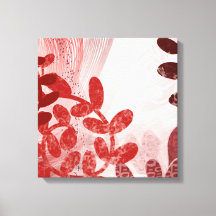 Impresión de arte de movimiento floral abstracto C