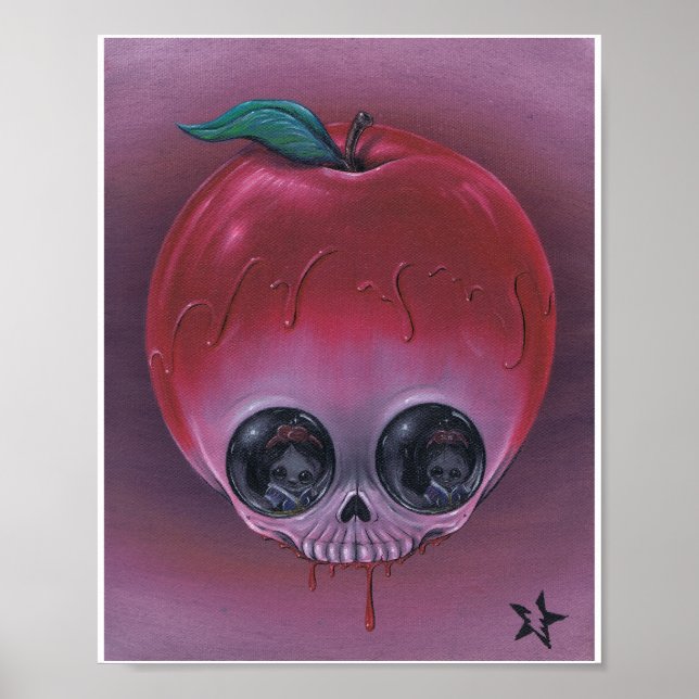 impresión de arte de muerte durmiente (Frente)