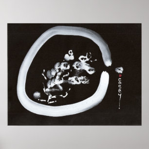 Impresión de arte de Nieve Enso