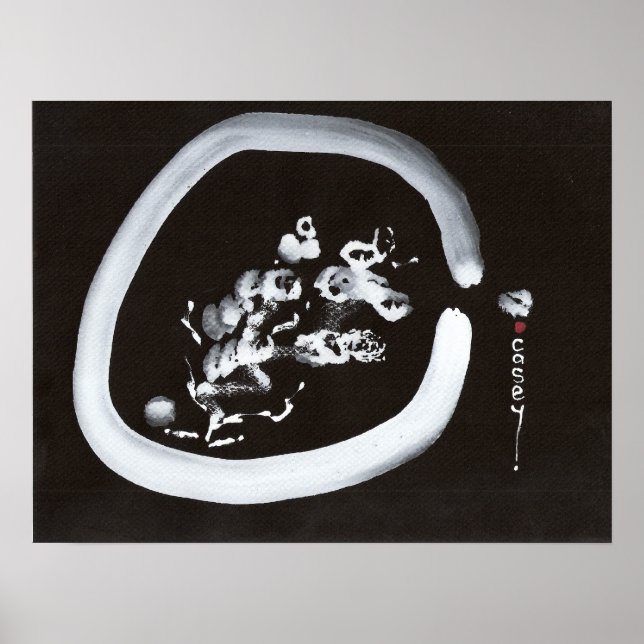 Impresión de arte de Nieve Enso (Frente)