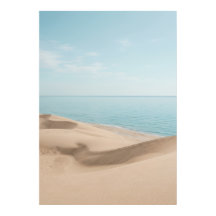 Impresión de arte de océano costero de playa de ar