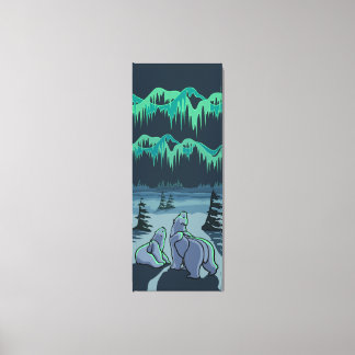 Impresión de arte de oso polar