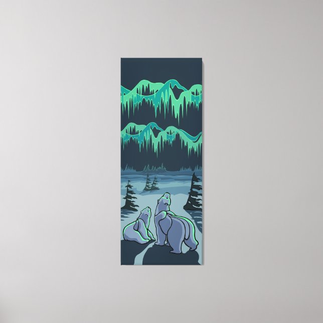 Impresión de arte de oso polar (Anverso)