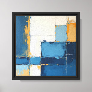 Impresión de arte de pared Azul/Beige 1 de 3 S
