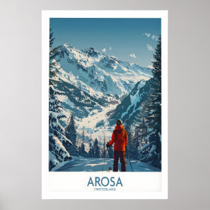 Impresión de arte de pared de Arosa Suiza 1