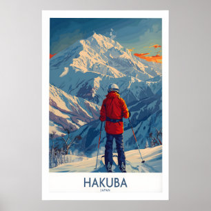 Impresión de arte de pared de Hakuba Japón 1