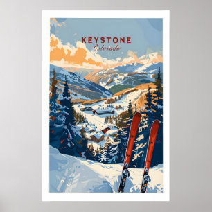 Impresión de arte de pared de Keystone - Colorado