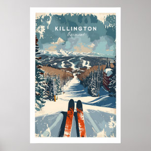 Impresión de arte de pared de Killington - Póster 