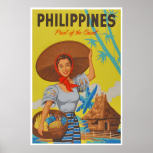 Impresión de arte de pared de póster de viaje vint