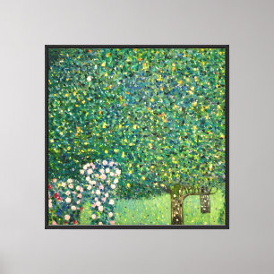 Impresión de Arte de Pared de Rosas Bajo los Árbol