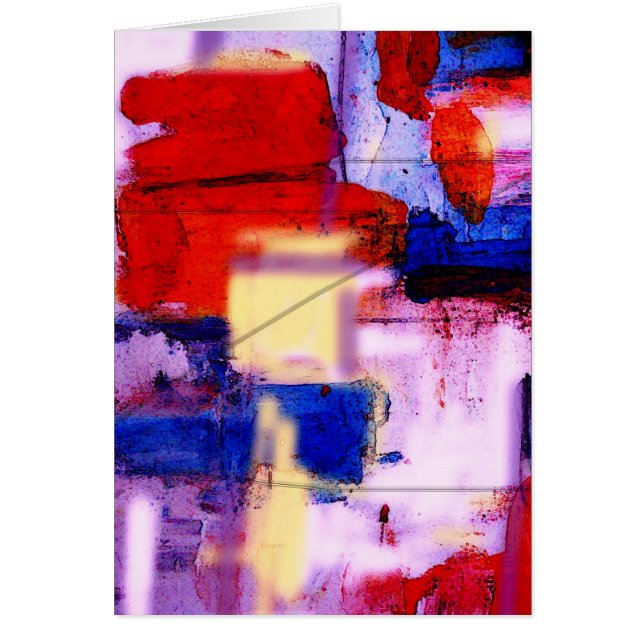 Impresión de arte de pintura abstracta moderna (Frente)