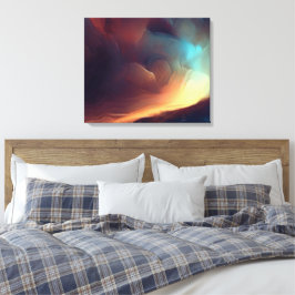 Impresión de arte de pintura al óleo abstracta osc