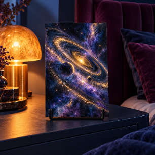 Impresión de arte de polvo orbital