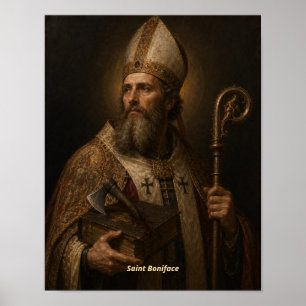 Impresión de arte de San Bonifacio