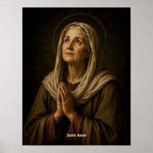 Impresión de arte de Santa Ana