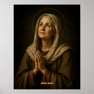 Impresión de arte de Santa Ana