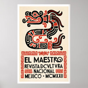 Impresión de arte de serpiente popular, cartel grá