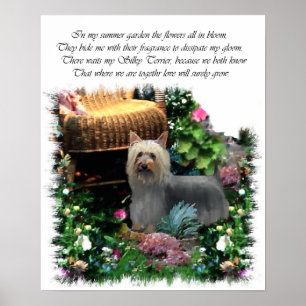 Impresión de arte de Silky Terrier