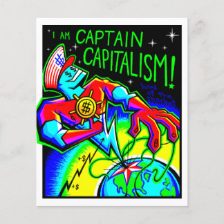 Impresión de arte de tarjeta de cómic #2247