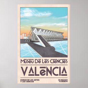 Impresión de arte de Valencia Geometría en negrita