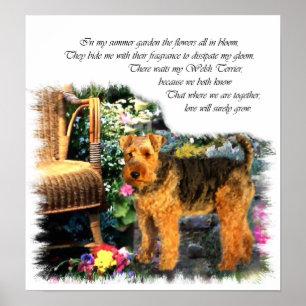 Impresión de arte de Welsh Terrier