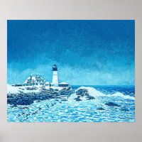 Impresión de arte de Winter Storm Watch