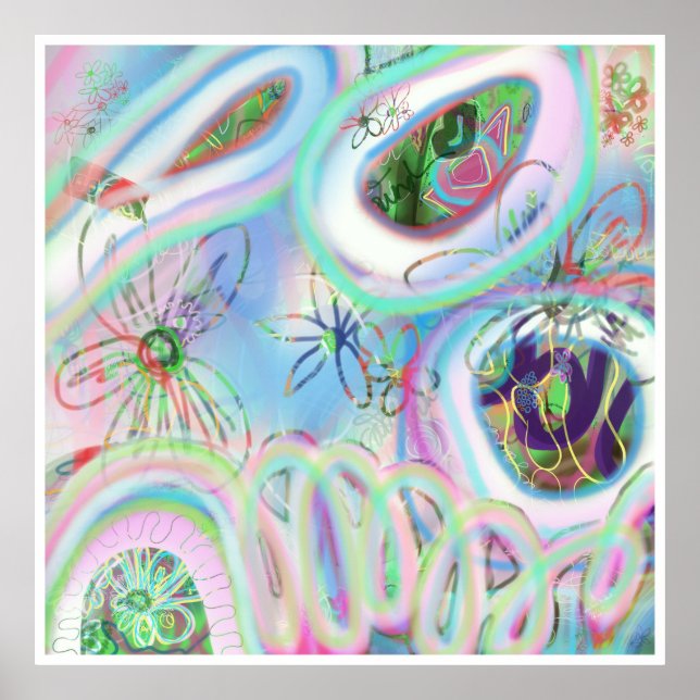 Impresión de arte digital de gran tamaño Poster de (Frente)