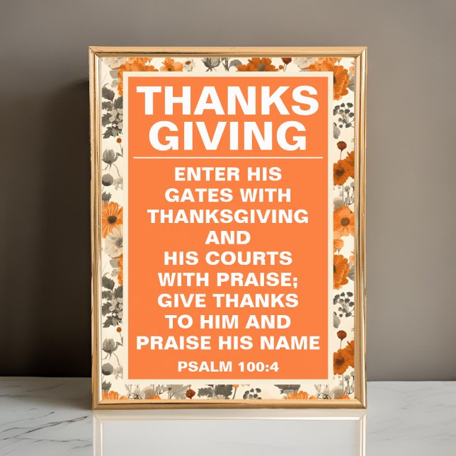 Impresión de arte en el muro de acción de gracias  (Subido por el creador)