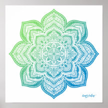 Impresión de arte fino de Mandala Elowyn