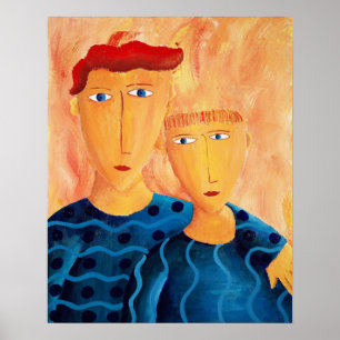 Impresión de arte fino de pintura contemporánea de