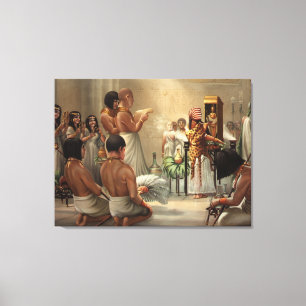 Impresión de Arte Fino Ritual del Templo Egipcio A