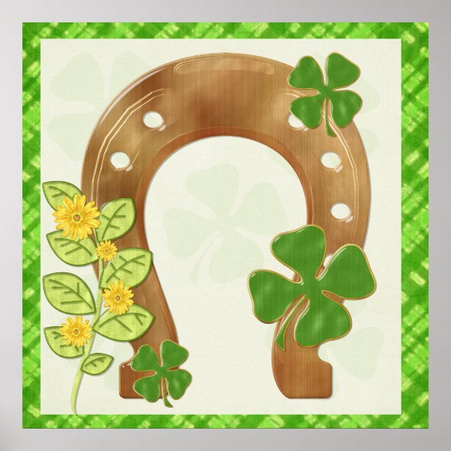 Impresión de arte folclórico irlandés Charm Whimsi (Frente)