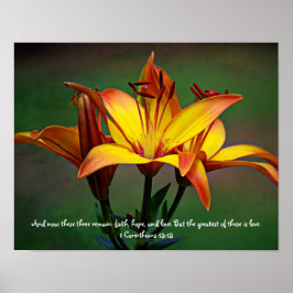 Impresión de arte fotográfico de las Escrituras de