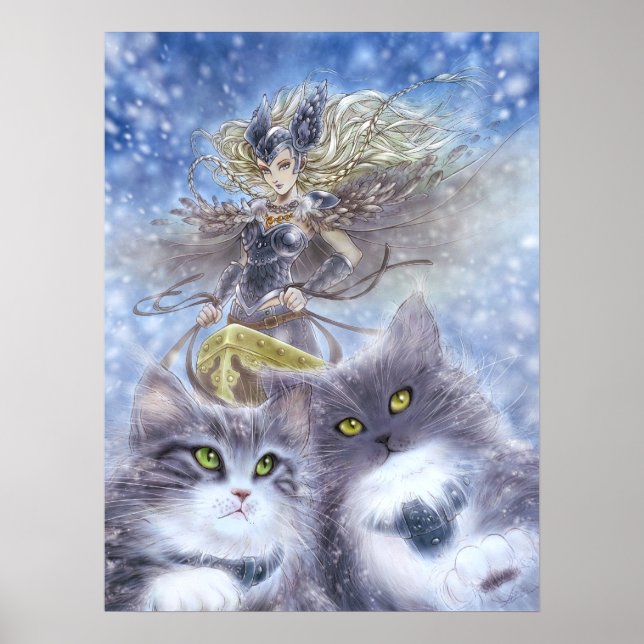 Impresión de arte Freyja (Frente)