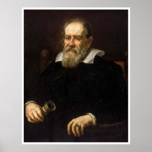 Impresión de arte Galileo Galilei grande