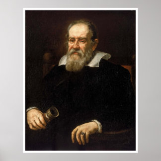 Impresión de arte Galileo Galilei grande