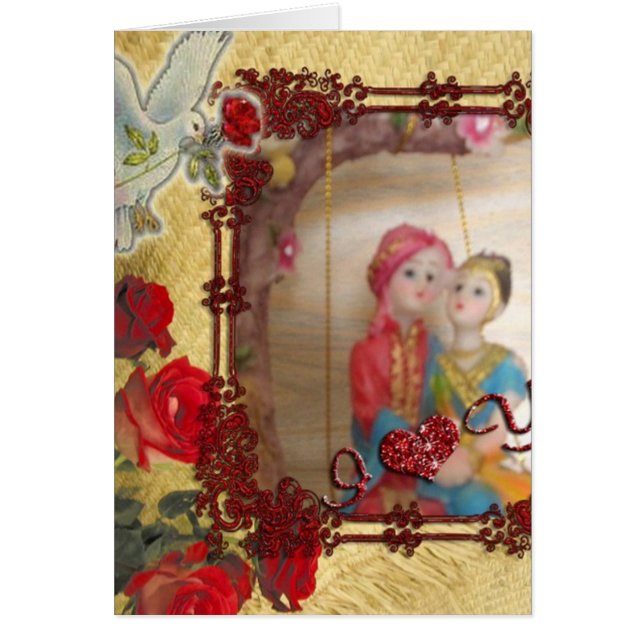 Impresión de arte gráfico con retrato de muñeca bo (Frente)