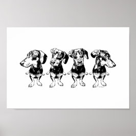 Impresión de arte huelguista "Strike A Pose Dex"