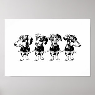 Impresión de arte huelguista "Strike A Pose Dex"