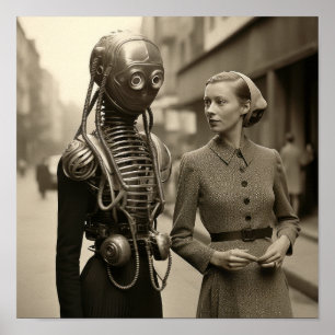 Impresión de arte inspirado en la vintage: mujeres