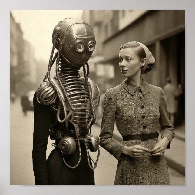 Impresión de arte inspirado en la vintage: mujeres (Frente)