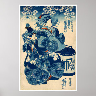Impresión de arte japonés Japanation Póster Ukiyo-