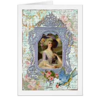 Impresión de arte Marie Antoinette y Bluebird