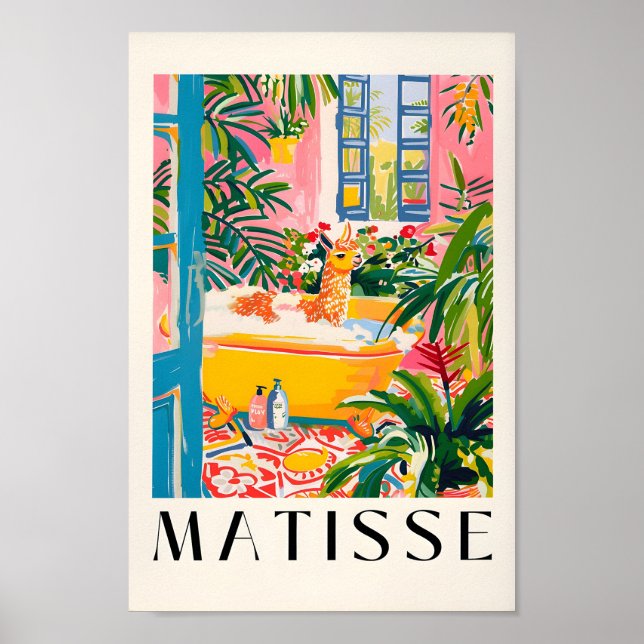 Impresión de arte matismo, impresión de arte de ll (Frente)