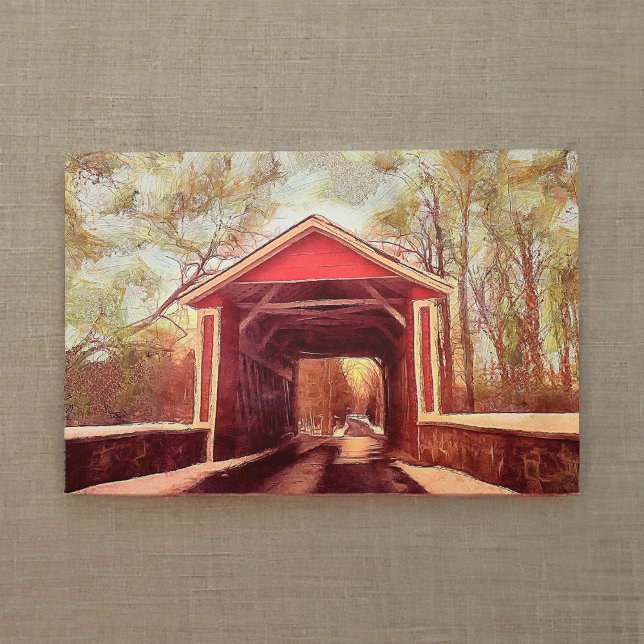 Impresión de arte Metalizado sobre el puente cubie (Subido por el creador)