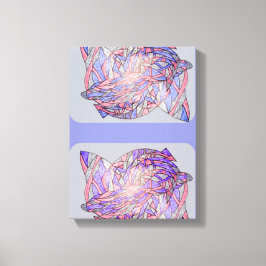 Impresión de arte moderno abstracto de tentáculos 