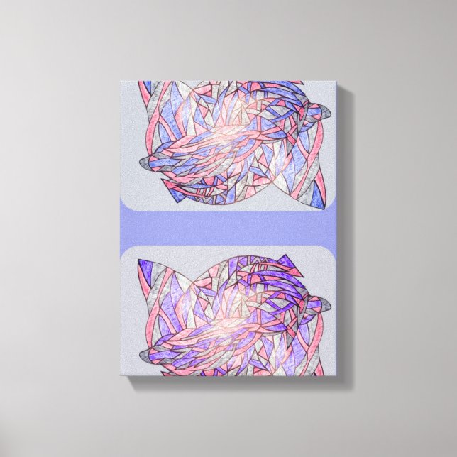 Impresión de arte moderno abstracto de tentáculos  (Anverso)